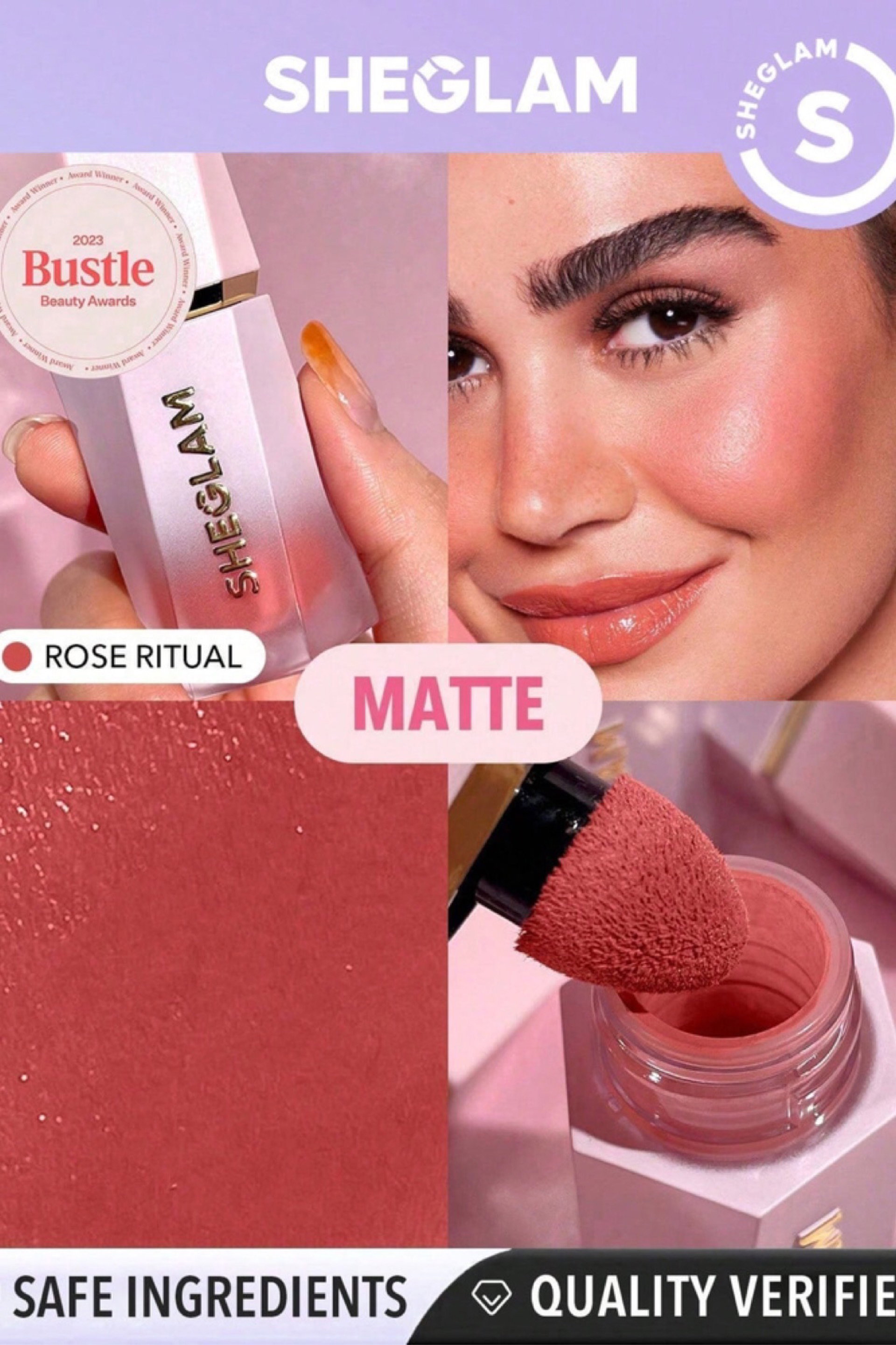 أحمر خدود سائل SHEGLAM (Rose Ritual)_0
