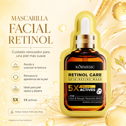 Mascarillas Faciales Serum variedad 