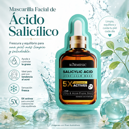 Mascarillas Faciales Serum variedad 