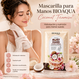 Mascarillas para manos Bioaqua COCONUT