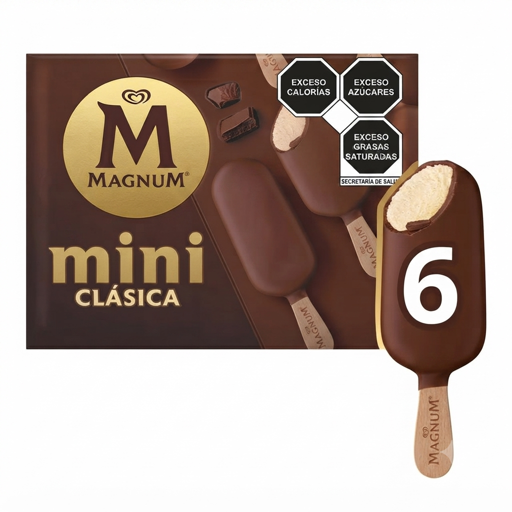 Mini Clasica 6 pzs  MAGNUM