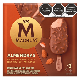 Paleta de Almendra 3 pzs MAGNUM