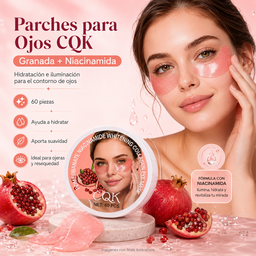 Parches para ojos Granada + Niacinamida