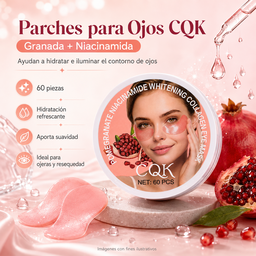 Parches para ojos Granada + Niacinamida