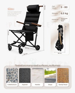FOLDING WHEELCHAIR (MULTI-PURPOSE & LIGHTWEIGHT)