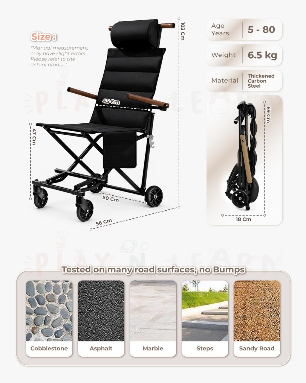 FOLDING WHEELCHAIR (MULTI-PURPOSE & LIGHTWEIGHT)_1
