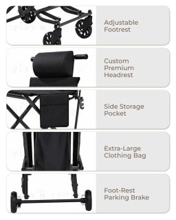 FOLDING WHEELCHAIR (MULTI-PURPOSE & LIGHTWEIGHT)