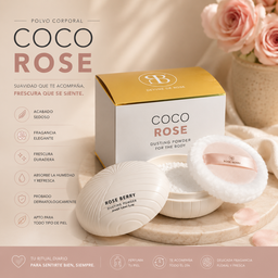 Talco Corporal Coco Rose