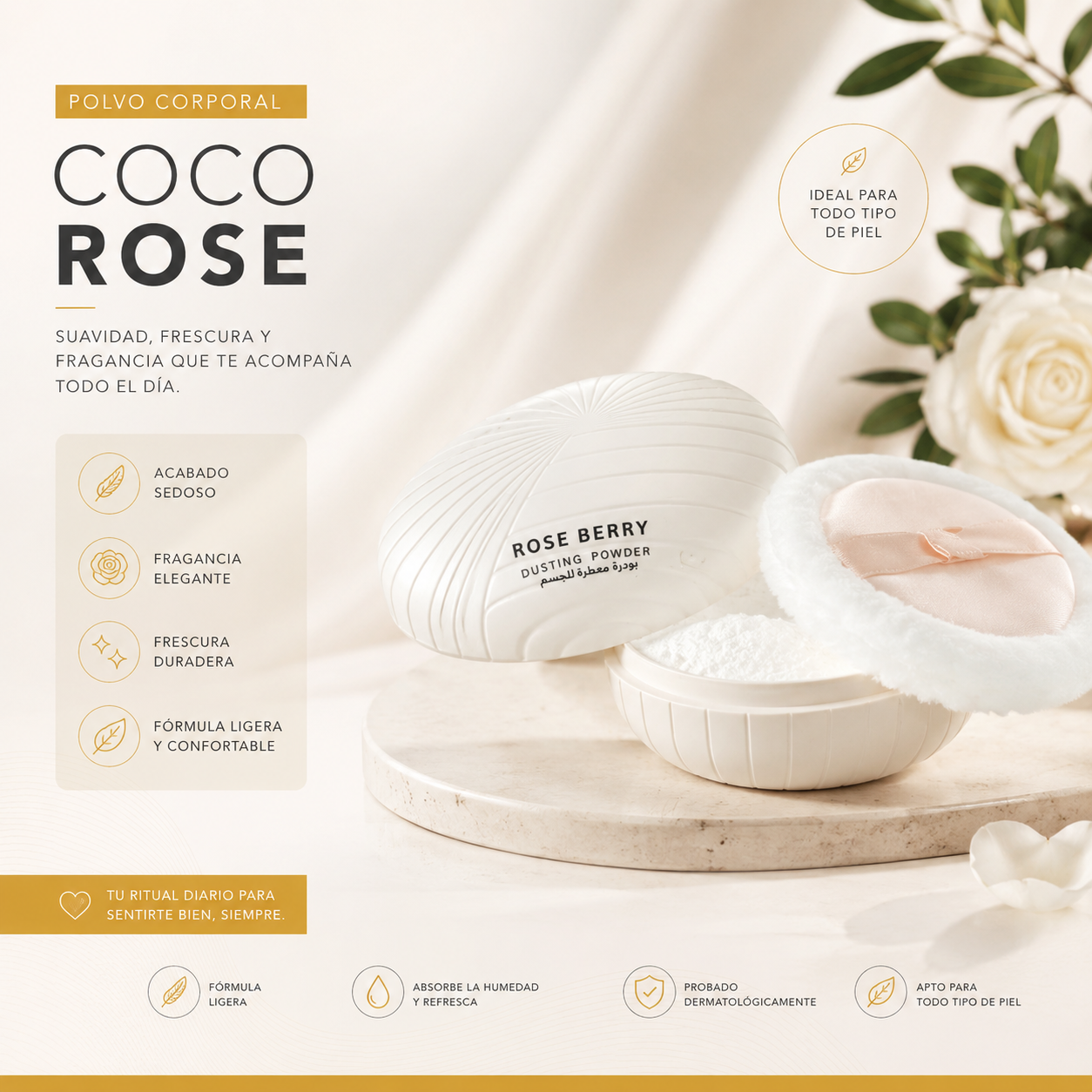 Talco Corporal Coco Rose_1