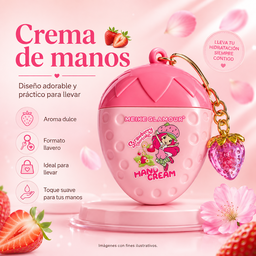 Crema de manos Fresita 🍓