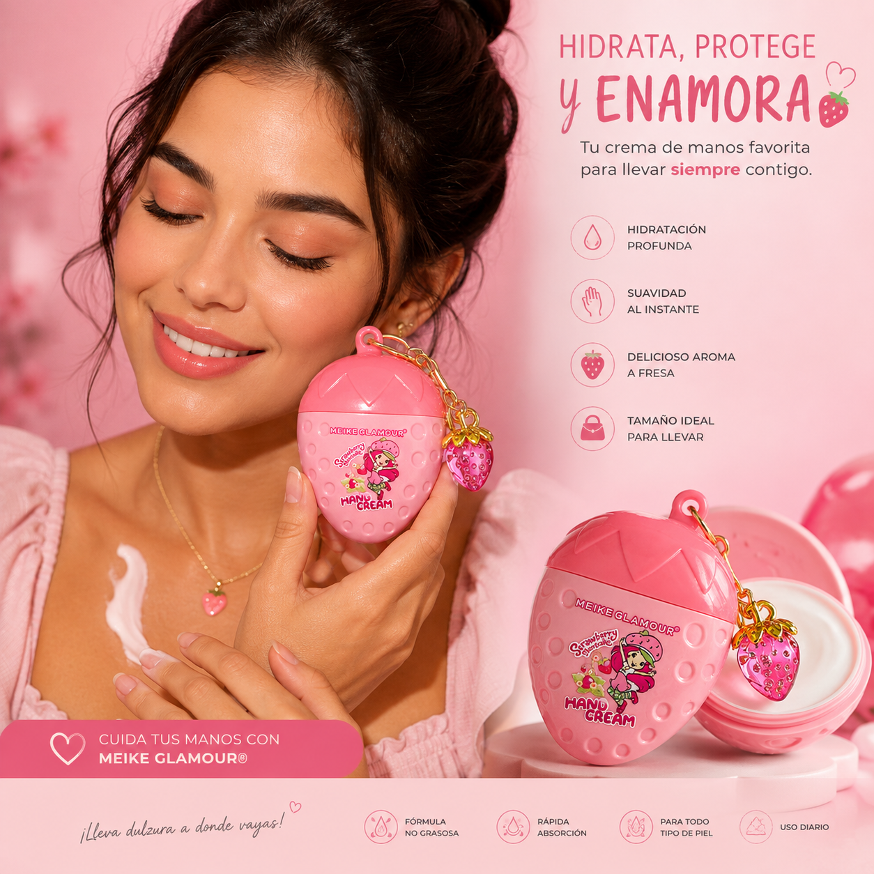 Crema de manos Fresita 🍓_2