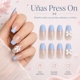 Uñas Press On varios estilos 