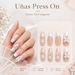 Uñas Press On varios estilos 