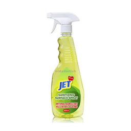 Jet Sanitizing Surface Spray - 500ml, 12 Bottle in box 