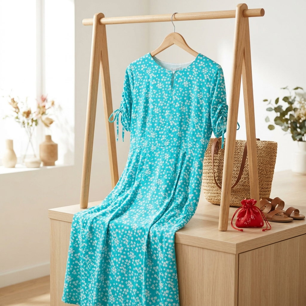 Printed Dress For Ladies