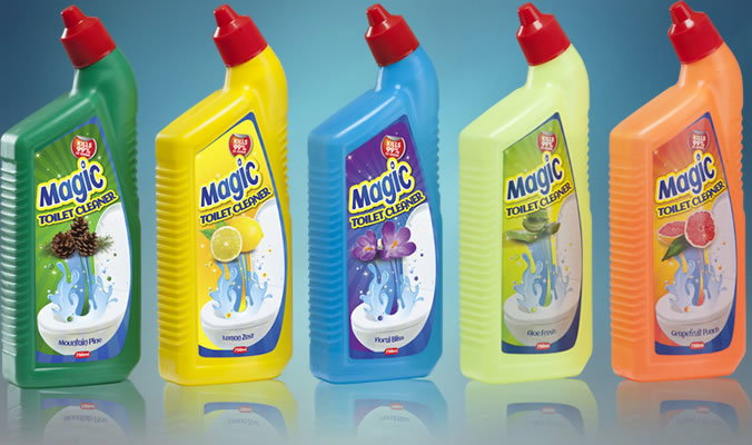Magic Toilet Cleaner - 750ml, 12 Bottle in box