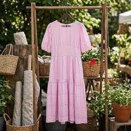 Plain Dress For Ladies 