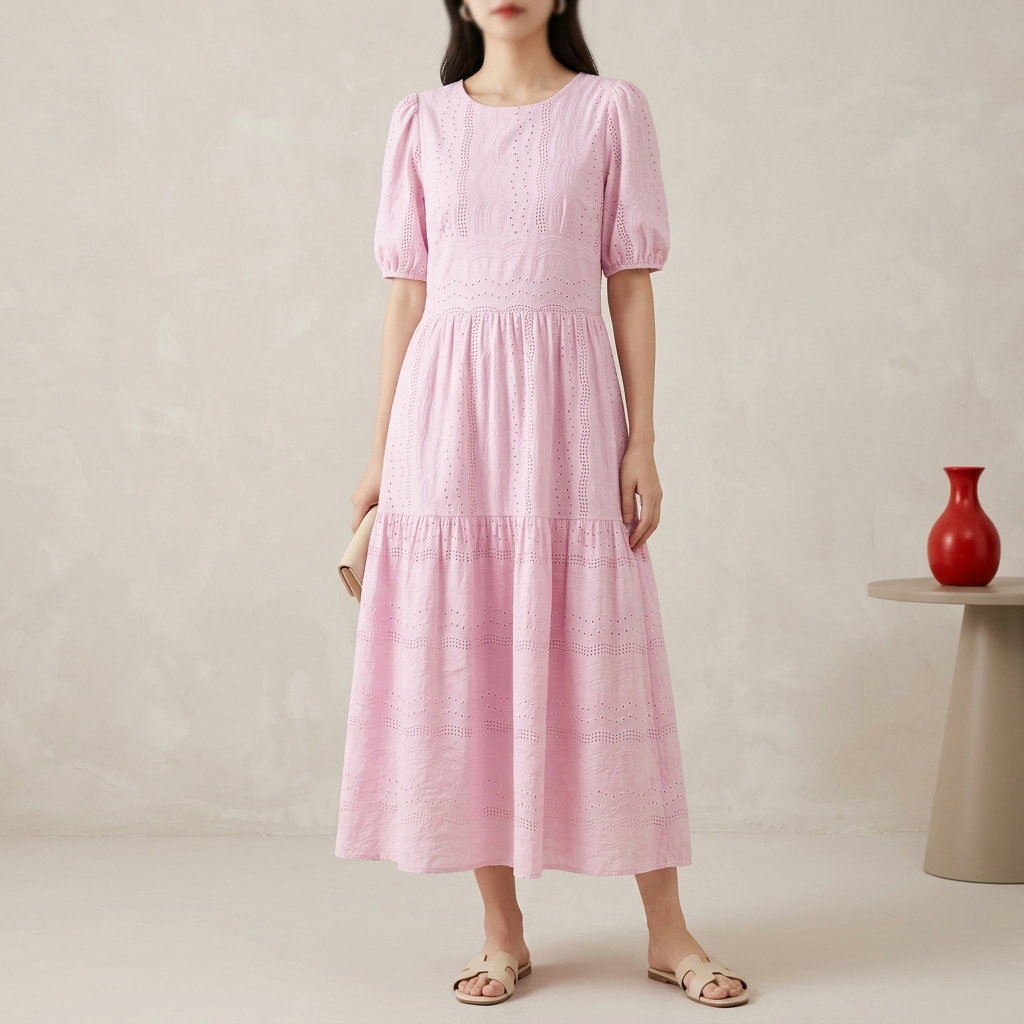 Plain Dress For Ladies _0