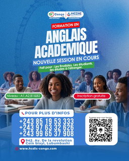 ANGLAIS ACADEMIQUE - SYLLABUS ET INSCRIPTION 