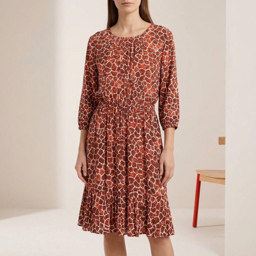Printed design dress for Girls