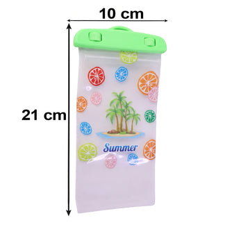 Person Holding a Transparent Waterproof Mobile Pouch With Lock_3