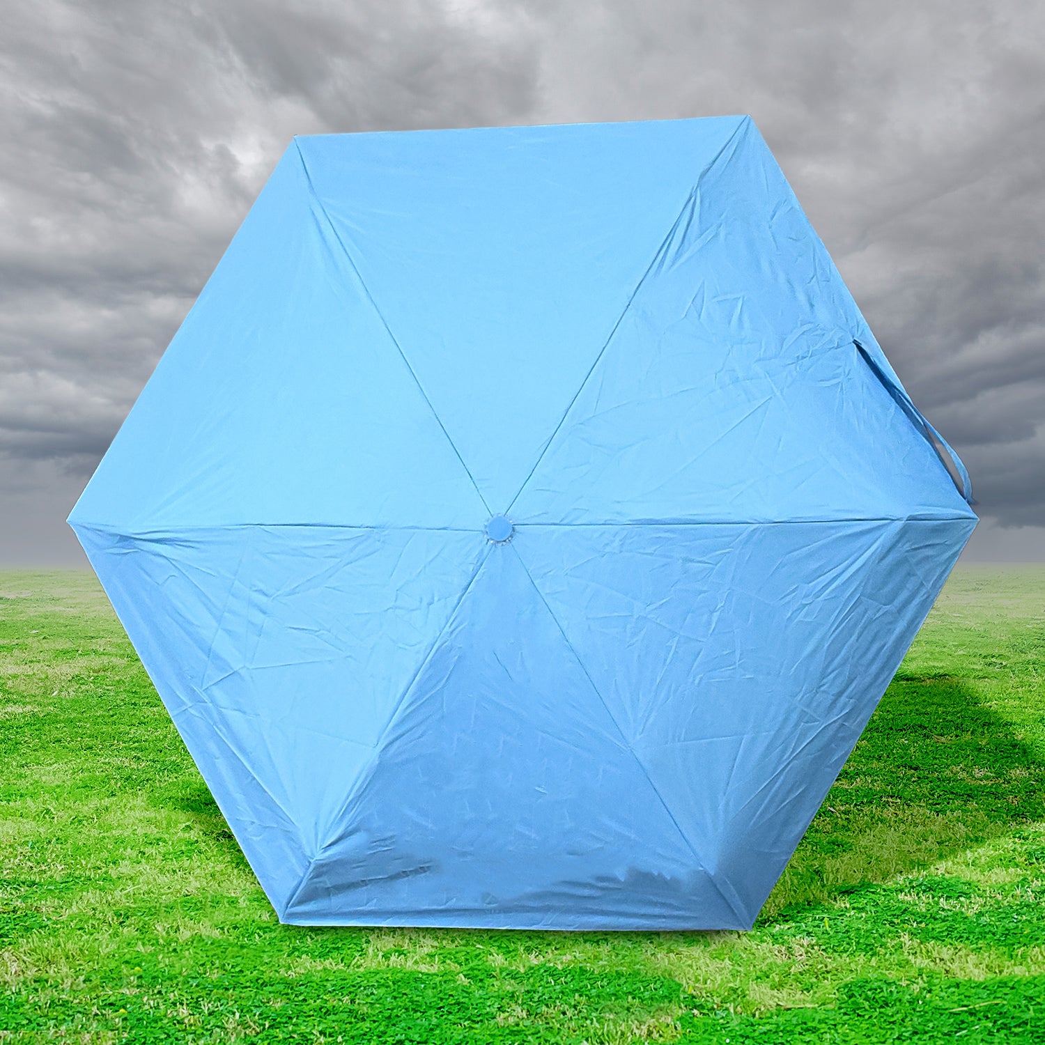 5-Fold Umbrella – Compact & Windproof with Capsule Case | DrizzlePro_1