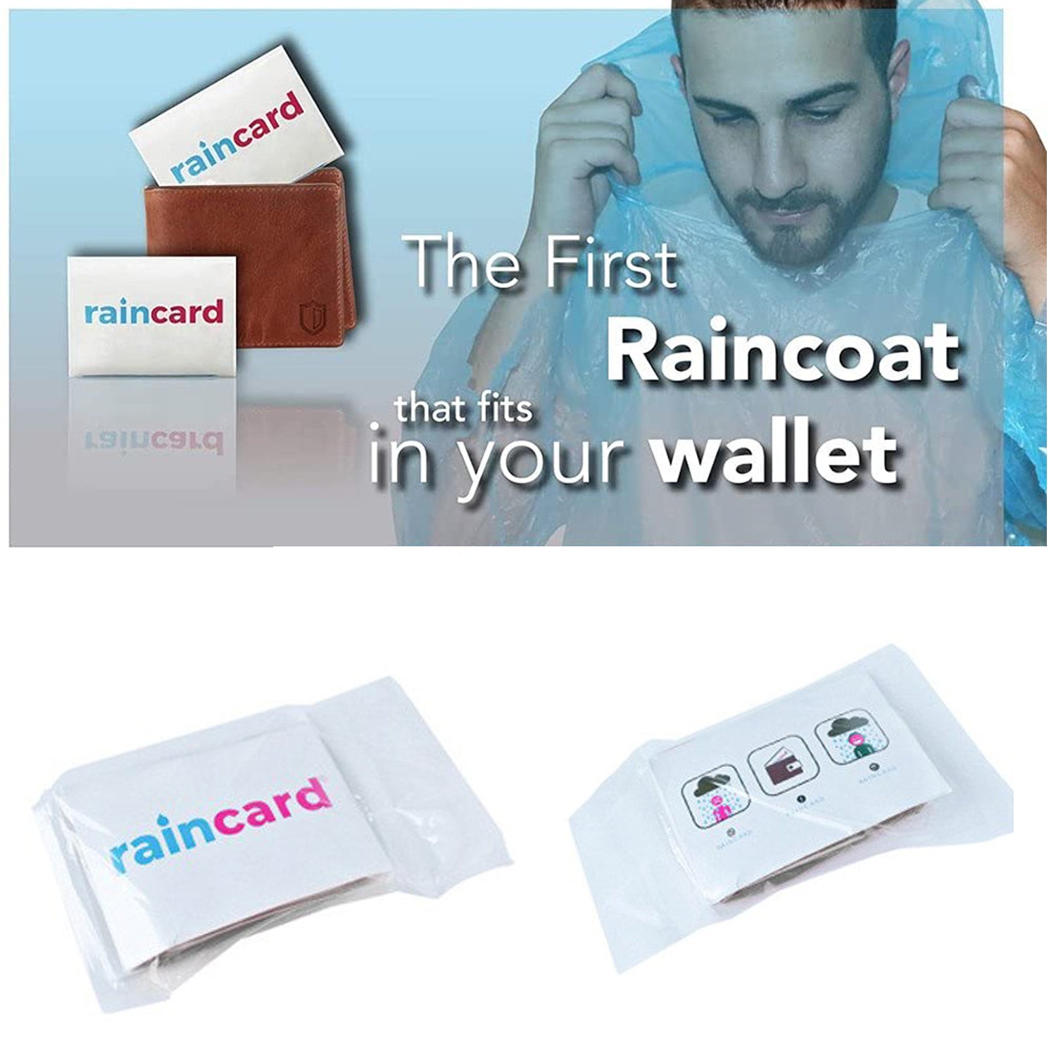 Waterproof Emergency Raincoat Card – Compact & Easy Carry_3