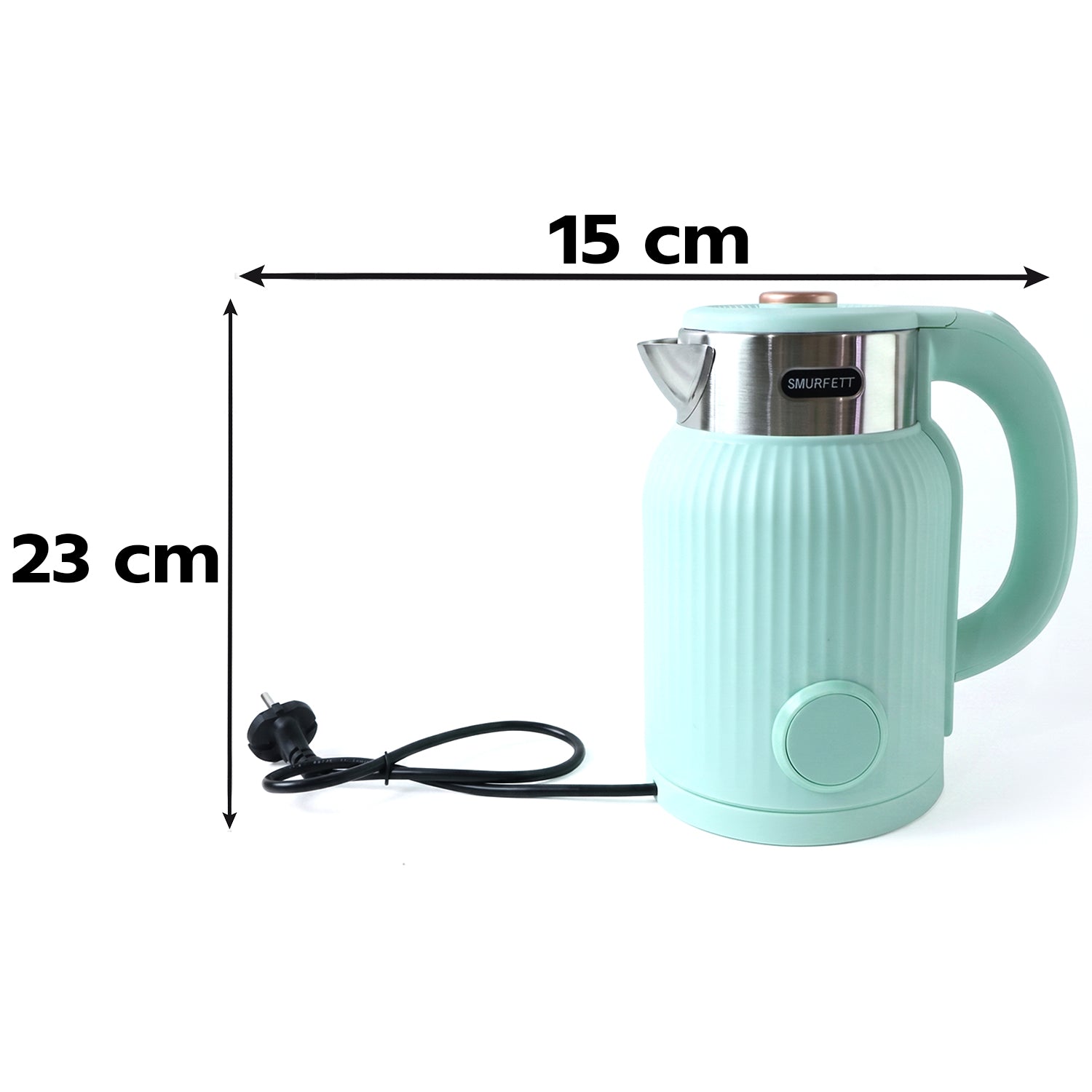 Electric Kettle 2 Litre 1500W for Tea Coffee Milk and Hot Water (1 Pc)_4
