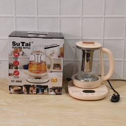 Suta Electric Glass Kettle 2.3L Tea Maker with Infuser and Temperature Control (1 Pc)