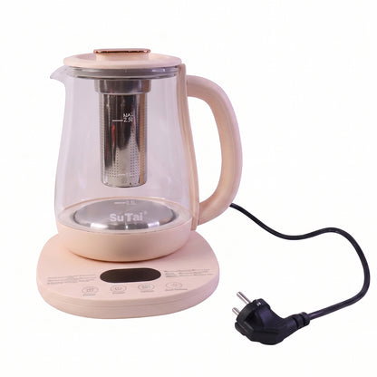Suta Electric Glass Kettle 2.3L Tea Maker with Infuser and Temperature Control (1 Pc)_2