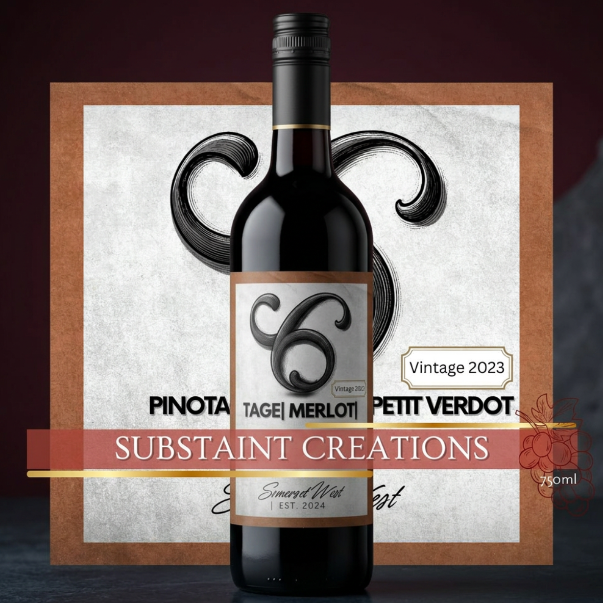 Pinotage, Merlot, Petit Verdot Vintage 2023_0