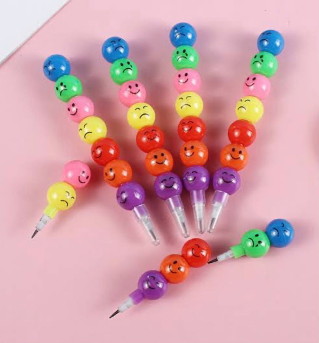 Emoji Stacking Pencils