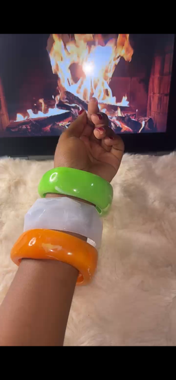 Bracelet acrylique