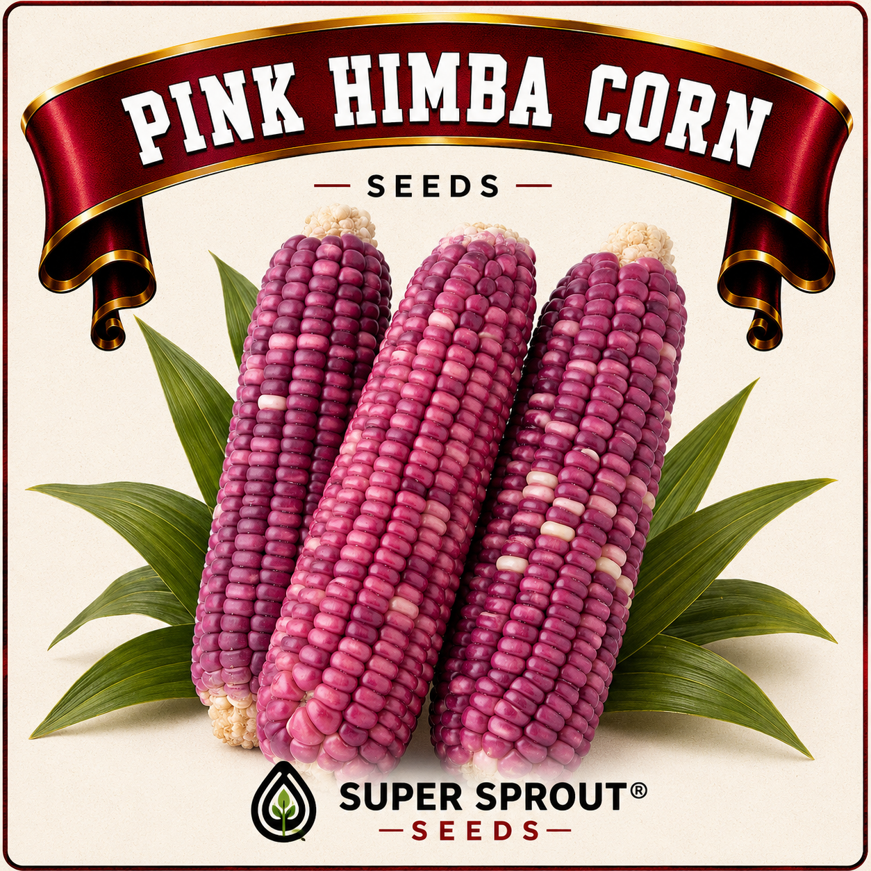 🌽PINK AFRICAN HIMBA CORN🌽 x 25 seeds