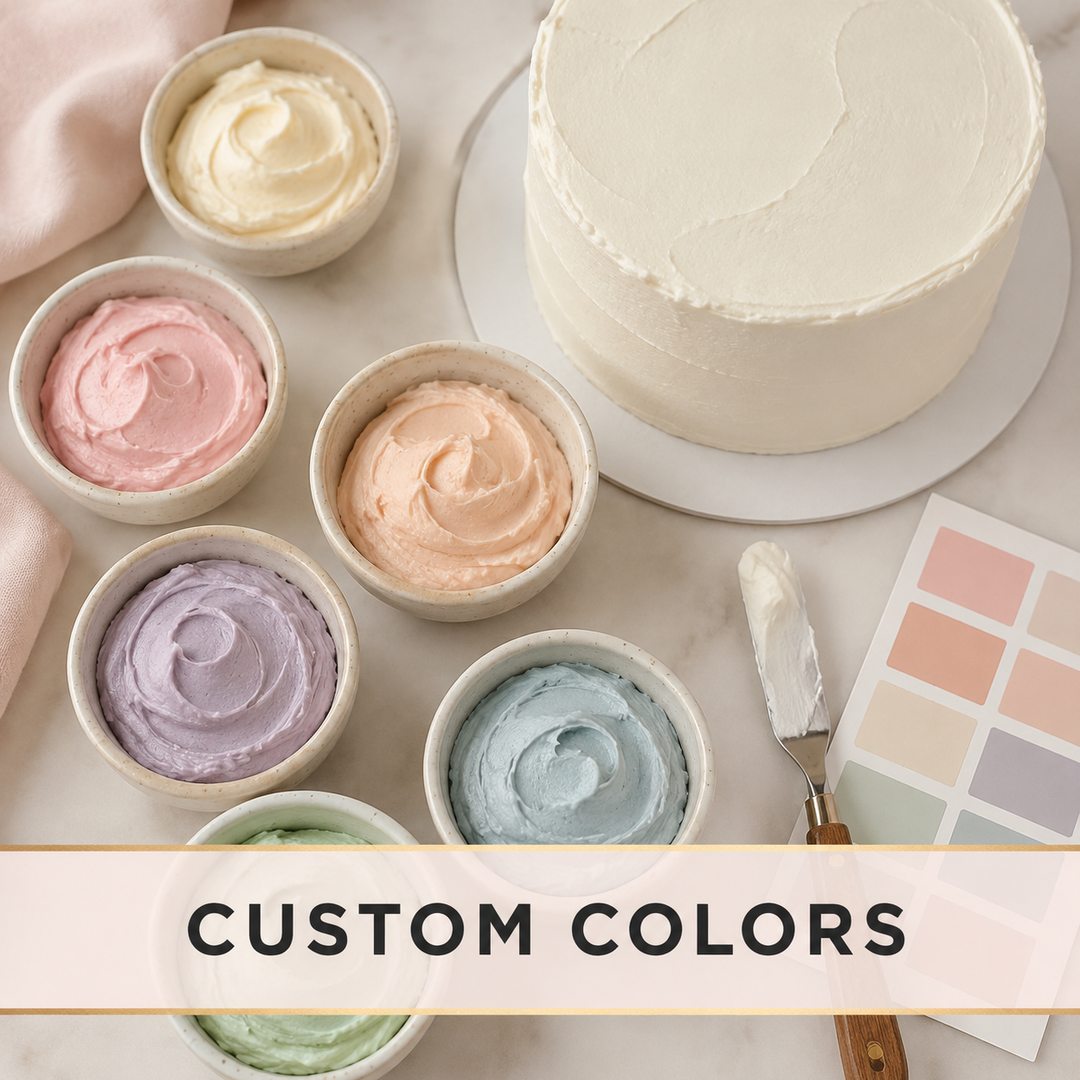 ADD-ON: Custom Color Buttercream 