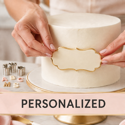 ADD-ON: Fondant Name Custom Decor