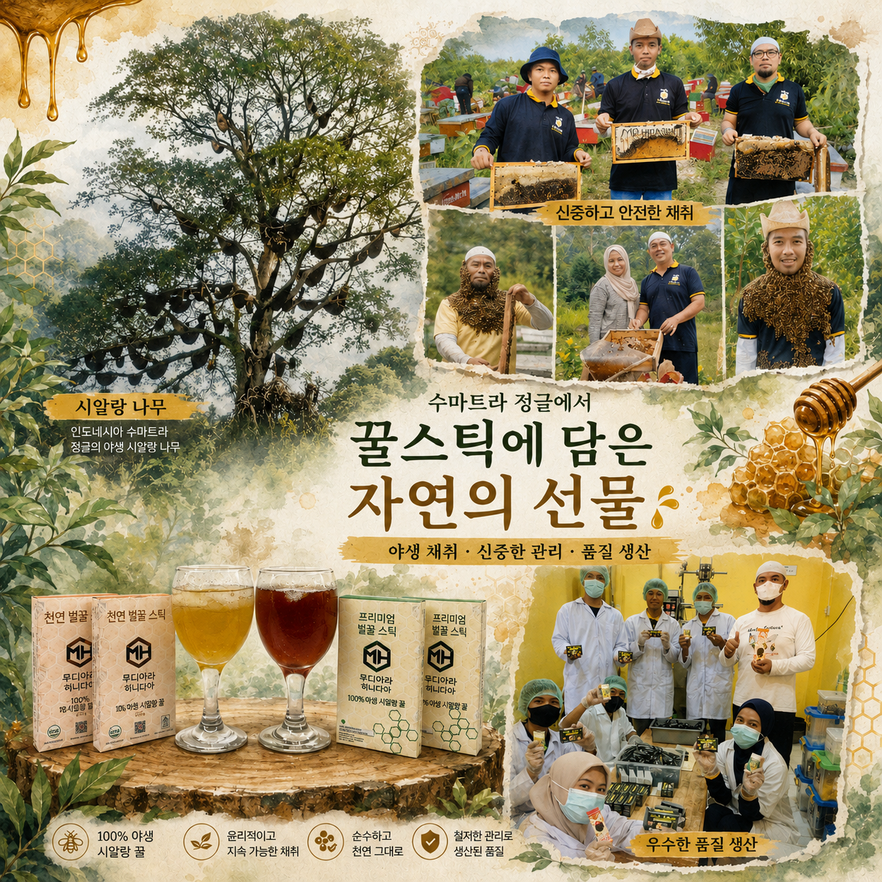 정글 천연벌꿀 비누_2