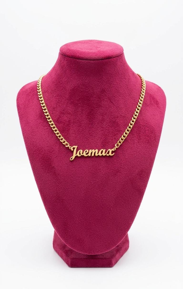 Belladora Cuban Name Chain 