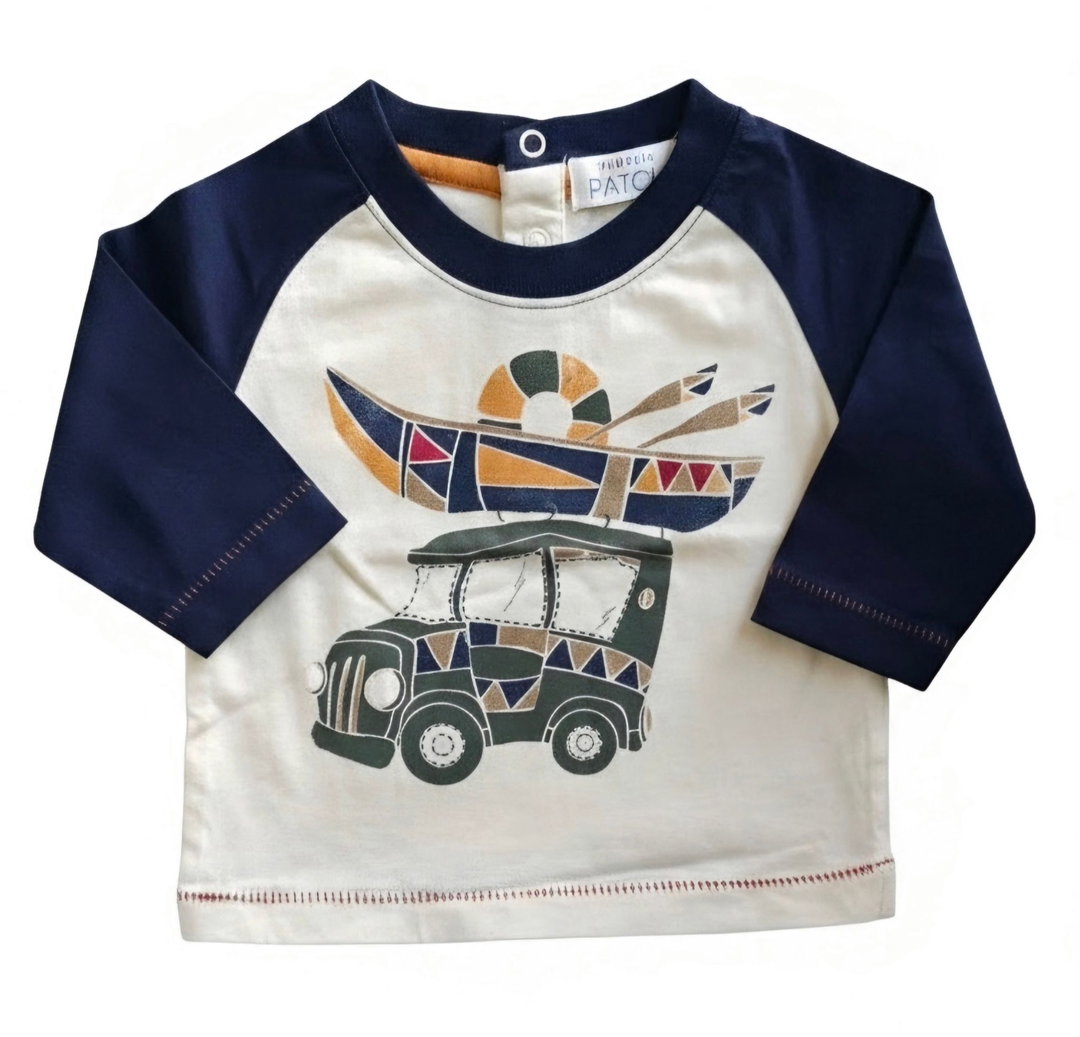 Boys Long Sleeve Top 0-3 Months
