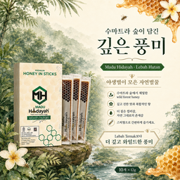 정글 천연 꿀-스틱형