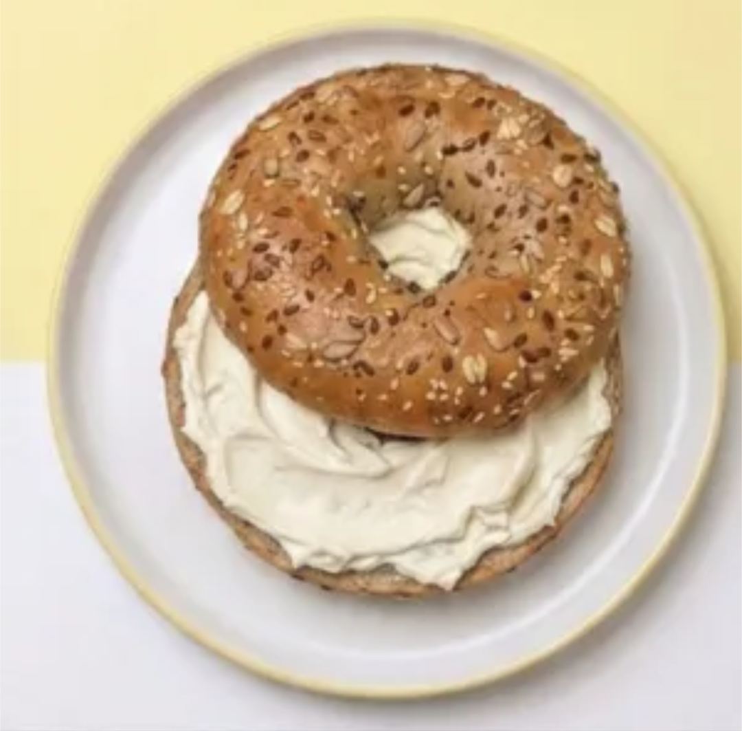 Rich Cream Cheese Bagel (Wholemeal)