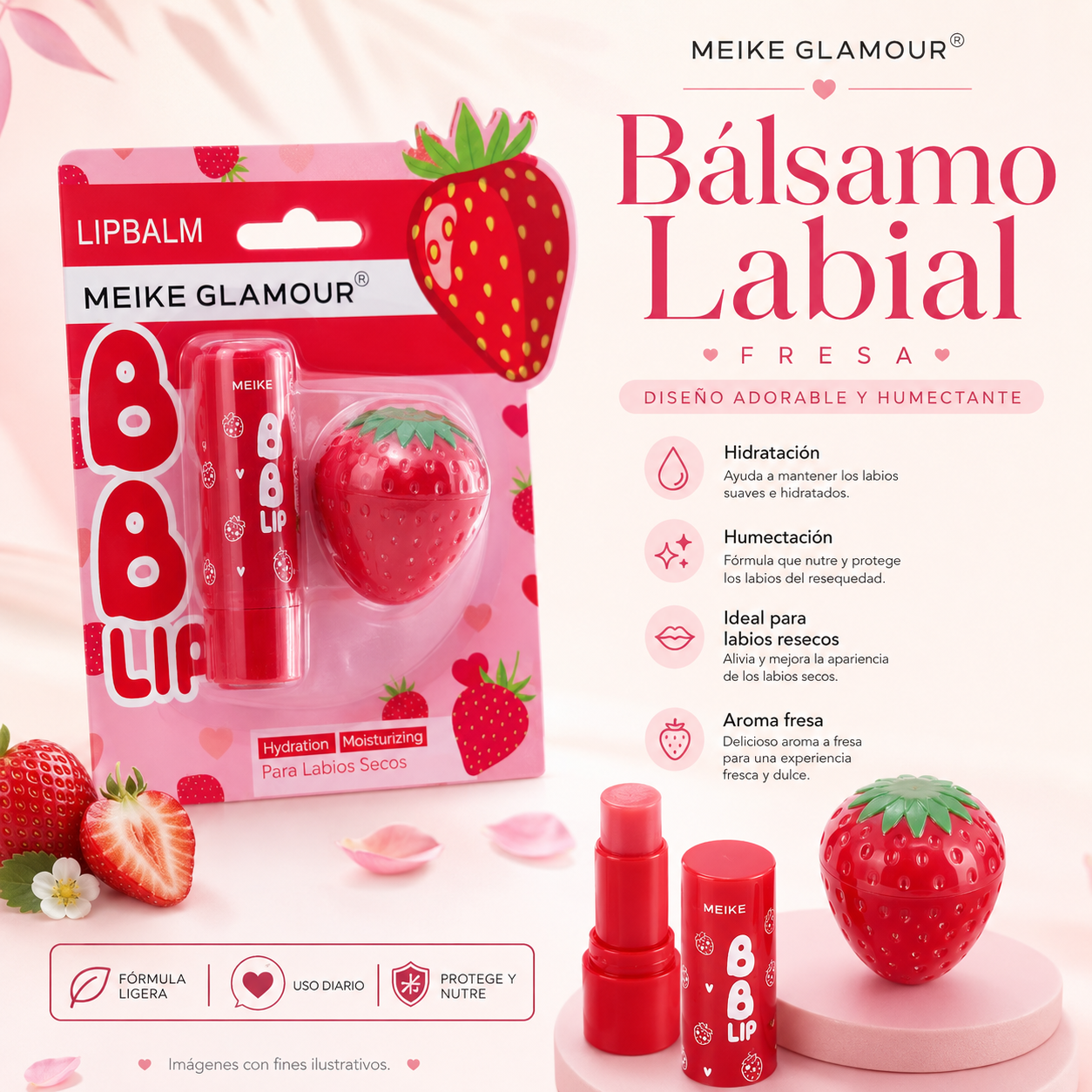 Lipbalm Dúo Fresa _1