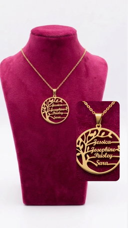Tree Of Life Family Necklace 