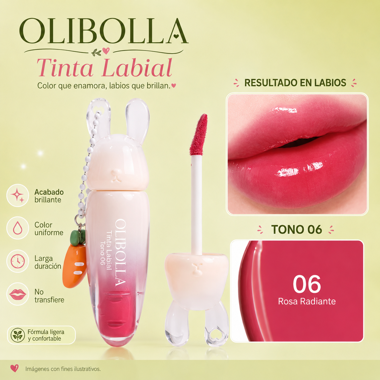 Tinta de Labios Intransferible conejo 🥕_9