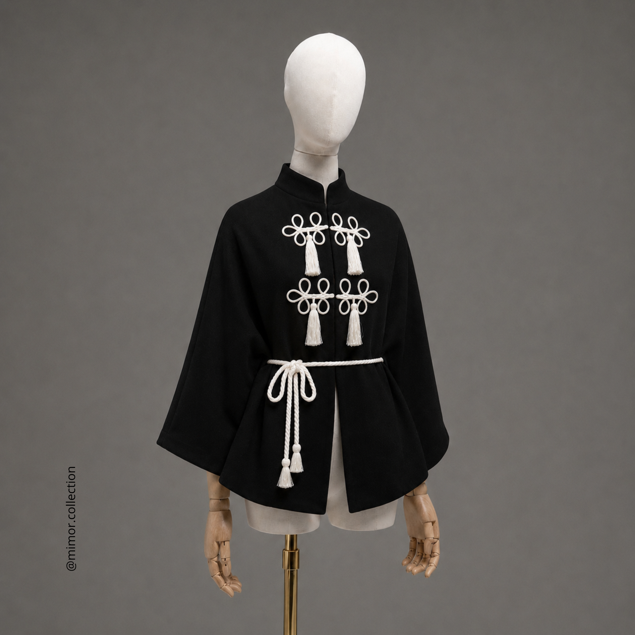 Capa YUN, Negro/Blanco_2