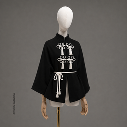 Capa YUN, Negro/Blanco