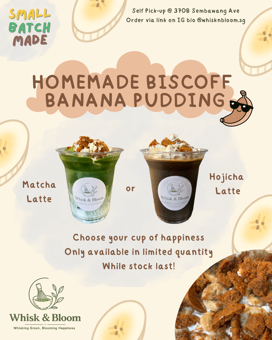 Homemade Biscoff Banana Pudding Latte (Limited Quantity)_1