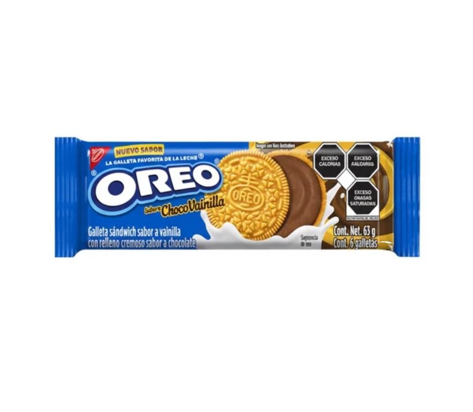 GALLETA OREO CHOCO VAINILLA DISP 12/4/63GR_0
