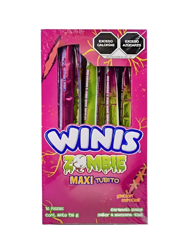 MAXI TUBITO ZOMBIE WINIS DISP C/16 PZS_0