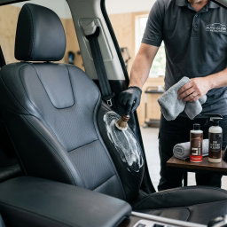 Car Seat Cleaning (Leather Seats)